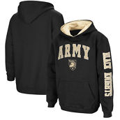 Colosseum Youth Black Army Black Knights 2-Hit Team Pullover Hoodie