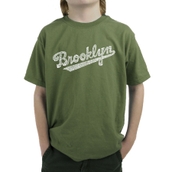 LA Pop Art Boy's Word Art T-shirt - Brooklyn Neighborhoods