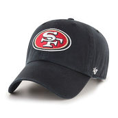 '47 Brand San Francisco 49ers Cleanup Basic Adjustable Hat - Black