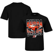 Youth Checkered Flag Black Bubba Wallace Door Dash Blister T-Shirt