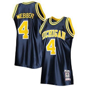Mitchell & Ness Men's Chris Webber Navy Michigan Wolverines 1991-92 Authentic Throwback College Jersey