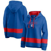 Women's Fanatics Branded Blue/Red New York Rangers Colors of Pride Colorblock Pullover Hoodie