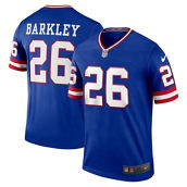 Men's Nike Saquon Barkley Royal New York Giants Classic Player Legend Jersey