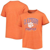 League Collegiate Wear Youth Heathered Orange Clemson Tigers Victory Falls Tri-Blend T-Shirt