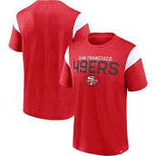 Men's Fanatics Branded Scarlet San Francisco 49ers Home Stretch Team T-Shirt