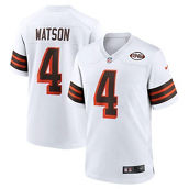 Men's Nike Deshaun Watson White Cleveland Browns Alternate Game Jersey