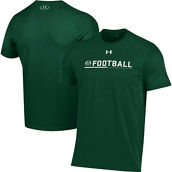 Under Armour Men's Green Colorado State Rams 2022 Sideline Football Performance Cotton T-Shirt