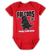 Newborn Red Atlanta Falcons Star Wars Stay On Target Bodysuit