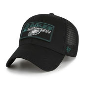 Youth '47 Black Philadelphia Eagles Levee MVP Trucker Adjustable Hat