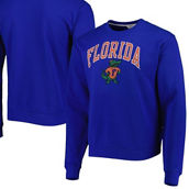Men's League Collegiate Wear Royal Florida Gators 1965 Arch Essential Fleece Pullover Sweatshirt