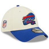 Men's New Era Cream/Royal Buffalo Bills 2022 Sideline 39THIRTY 2-Tone Flex Hat