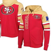 Men's Starter Scarlet San Francisco 49ers Extreme Full-Zip Hoodie Jacket