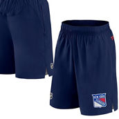 Men's Fanatics Branded Navy New York Rangers Authentic Pro Rink Shorts