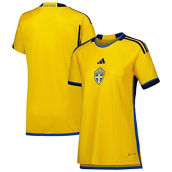 Women's adidas Yellow Sweden National Team 2022/23 Home Replica Jersey