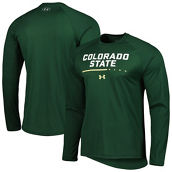 Under Armour Men's Green Colorado State Rams Performance Raglan Long Sleeve T-Shirt
