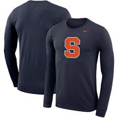 Men's Nike Navy Syracuse Orange School Logo Legend Performance Long Sleeve T-Shirt