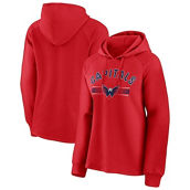 Fanatics Branded Women's Red Washington Capitals Perfect Play Raglan Pullover Hoodie