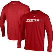 Under Armour Men's Red Wisconsin Badgers 2022 Sideline Football Long Sleeve T-Shirt