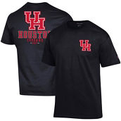 Champion Men's Black Houston Cougars Stack 2-Hit T-Shirt
