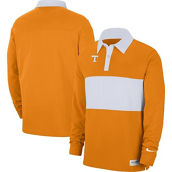 Men's Nike Tennessee Orange Tennessee Volunteers Striped Long Sleeve Polo