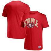 Men's NFL x Staple Red San Francisco 49ers Logo Lockup T-Shirt