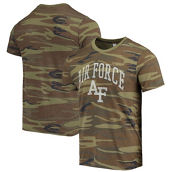 Alternative Apparel Men's Camo Air Force Falcons Arch Logo Tri-Blend T-Shirt