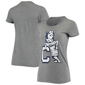 Homefield Women's Heathered Gray UConn Huskies Vintage Tri-Blend T-Shirt