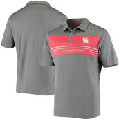 Colosseum Men's Heathered Charcoal Houston Cougars Smithers Polo
