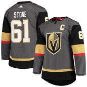 Men's adidas Mark Stone Gray Vegas Golden Knights Alternate Captain Patch Primegreen Authentic Pro Player Jersey