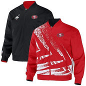 Men's NFL x Staple Red San Francisco 49ers Reversible Core Jacket