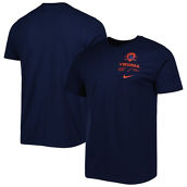 Men's Nike Navy Virginia Cavaliers Team Practice Performance T-Shirt