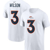 Men's Nike Russell Wilson White Denver Broncos Player Name & Number T-Shirt