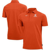 Nike Men's Heathered Orange Clemson Tigers 2022 Coach Performance Polo