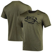 Nike Men's Olive LSU Tigers Tonal Logo Legend Performance T-Shirt