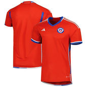 adidas Men's Red Chile National Team 2022/23 Home Replica Jersey