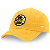 Men's Fanatics Branded Gold Boston Bruins Core Primary Logo Adjustable Hat