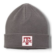 Men's Columbia Gray Texas A&M Aggies Gridiron Cuffed Knit Hat