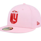 Men's New Era Pink New York Red Bulls Pastel Pack 59FIFTY Fitted Hat