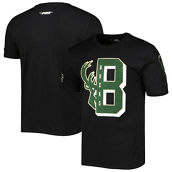 Men's Pro Standard Black Milwaukee Bucks Mash Up Capsule T-Shirt