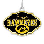 Iowa Hawkeyes Frame Holiday Ornament