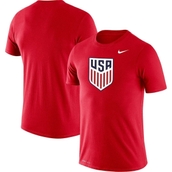Nike Men's Red USMNT Primary Logo Legend Performance T-Shirt