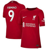 Nike Youth Roberto Firmino Red Liverpool 2022/23 Home Replica Player Jersey