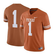 Men's Nike Texas Orange Texas Longhorns #1 Home Game Jersey