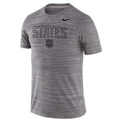 Nike Men's Gray USMNT Lockup Velocity Legend Performance T-Shirt