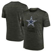 Men's Nike Brown Dallas Cowboys 2022 Salute to Service Velocity Team T-Shirt