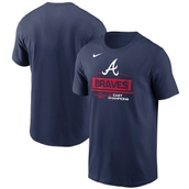Men's Nike Navy Atlanta Braves 2022 NL East Division Champions T-Shirt