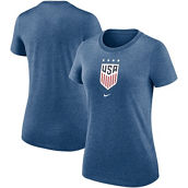 Women's Nike Blue USWNT Crest T-Shirt