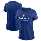 Women's Nike Royal Toronto Blue Jays 2022 Postseason Authentic Collection Dugout T-Shirt