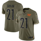 Nike Men's Sean Taylor Olive Washington Commanders 2022 Salute To Service Retired Player Limited Jersey