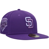 Men's New Era Purple San Diego Padres Lavender Undervisor 59FIFTY Fitted Hat